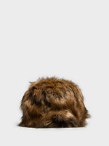 The Frankie Shop - Bansko Faux Fur Hat in Beige