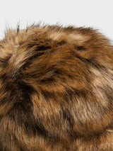 The Frankie Shop - Bansko Faux Fur Hat in Beige