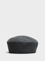 The Frankie Shop - Noxley Pillbox Hat in Grey