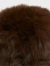 The Frankie Shop - Bansko Faux Fur Hat in Brown