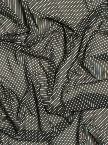 The Frankie Shop - Marais Striped Scarf in Brown and White