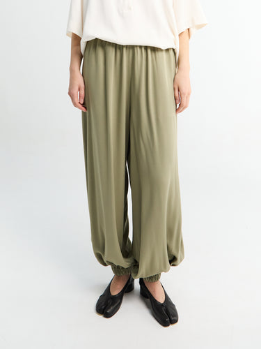 The Frankie Shop - Isola Fluid Balloon Pants in Sage