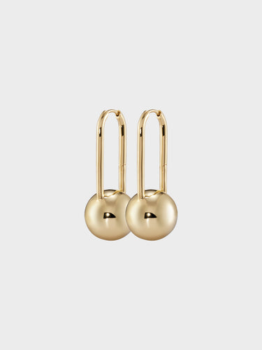 Maria Black - Grosse Schlesi Earring with Gold Plating