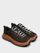 Hoka One One - U Tor Summit Sneakers in Cast Iron and Walnut
