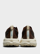 Hoka One One - Mafate Speed 4 Lite U Mafate Sneakers in Cold Brew and Oat Milk