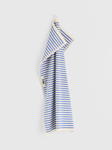 Tekla - Terry Towel in Coastal Blue Stripes