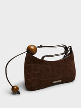 Jacquemus - Le Bisou Perle in Dark Brown