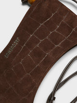 Jacquemus - Le Bisou Perle in Dark Brown
