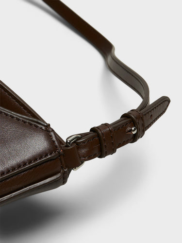 Jacquemus - Le Ovalo Hobo Bag in Midnight Brown
