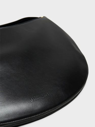 Jacquemus - Le Ovalo Hobo Bag in Black