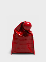 Jacquemus - La Pochette Rond Carre Bag in Red