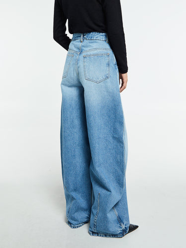 Jacquemus - Le De-Nimes Ovalo in Blue and Tabac