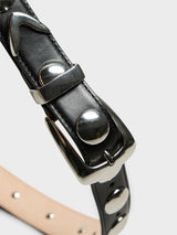 Khaite - Benny Belt with Studs