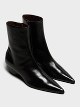 Khaite - Sybil Ankle Boots in Black