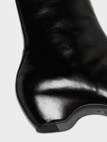 Khaite - Sybil Ankle Boots in Black