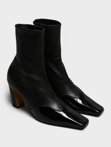 Khaite - Nevada Stretch High Boots in Black