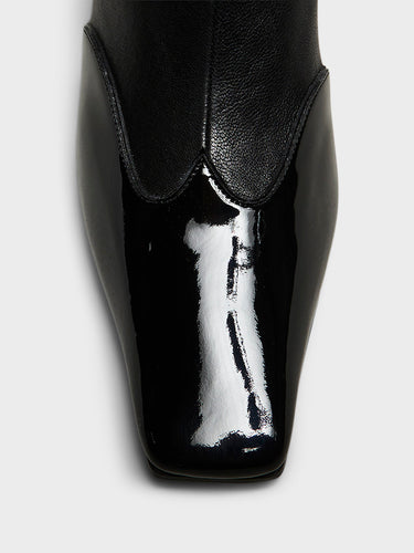 Khaite - Nevada Stretch High Boots in Black