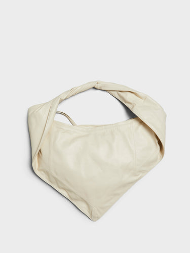 Lemaire - Small Scarf Bag in Off White