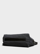 Lemaire - Belted Tote Bag in Ash Black