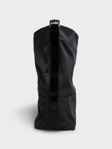 Lemaire - Belted Tote Bag in Ash Black