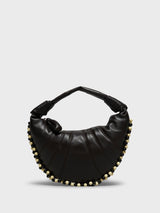 Lemaire - Mini Fortune Bag with Beads in Dark Chocolate