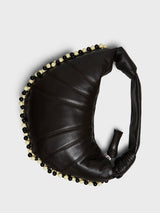 Lemaire - Mini Fortune Bag with Beads in Dark Chocolate