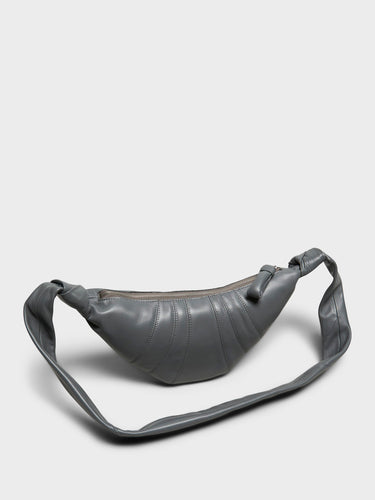 Lemaire - Small Croissant Bag in Smoked Pearl