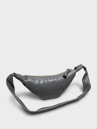 Lemaire - Small Croissant Bag in Smoked Pearl