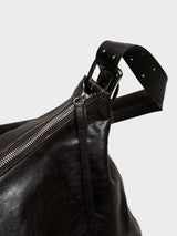 Lemaire - Belted Hobo Bag in Dark Chocolate