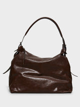 Lemaire - Belted Hobo Bag in Espresso