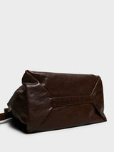 Lemaire - Belted Hobo Bag in Espresso
