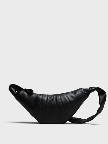 Lemaire - Medium Croissant Bag in Black