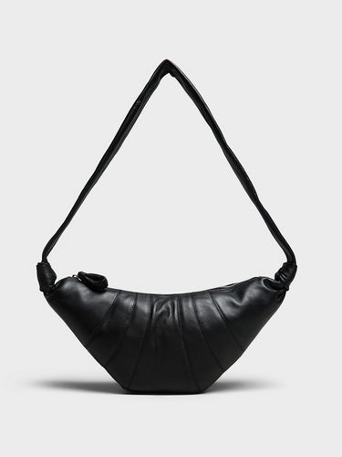 Lemaire - Medium Croissant Bag in Black