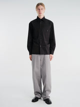 Lemaire - Two Pockets Shirt in Black