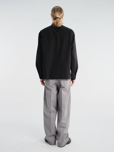 Lemaire - Two Pockets Shirt in Black