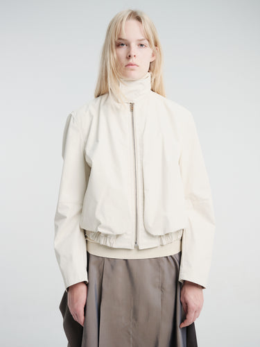 Lemaire - Zipped Blouson in Rice Paper