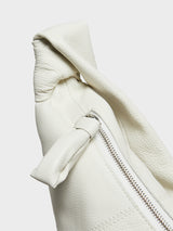 Lemaire - Medium Croissant Bag in Chalk
