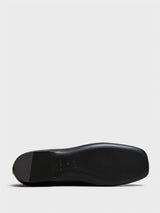 Lemaire - Souris Flat Classic Derbies in Black