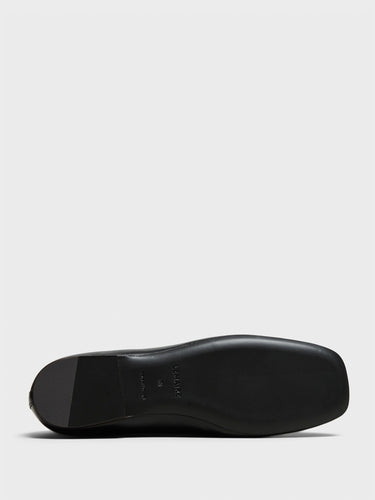 Lemaire - Souris Flat Classic Derbies in Black