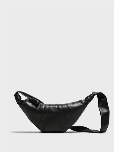 Lemaire - Small Croissant Bag in Black