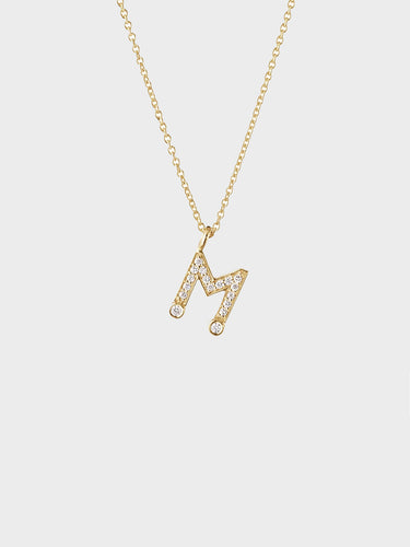 Sophie Bille Brahe - Simple M Necklace