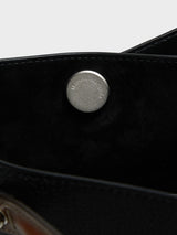 Maison Margiela - Dress-Age Medium Bag in Black and Chestnut