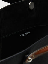 Maison Margiela - Dress-Age Medium Bag in Black and Chestnut