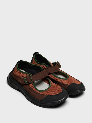 Salomon - RX Marie-Jeanne Sneakers in Russet, Black and Roaste