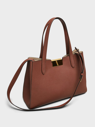 Marni - Small Trunkaroo Tote Bag in Wild Cherry