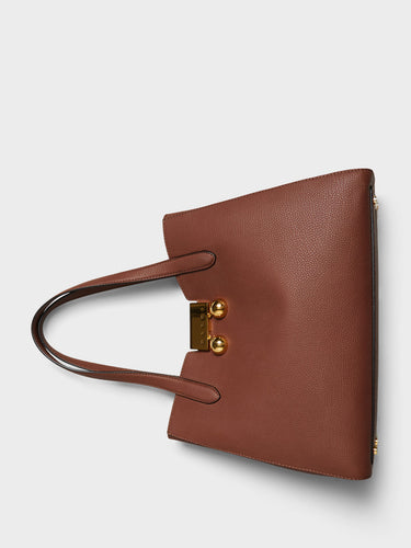Marni - Small Trunkaroo Tote Bag in Wild Cherry