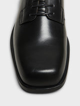mfpen - Event Derby Shoes in Black Crust