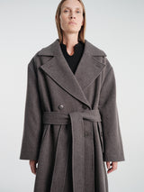 mfpen - Auditor Coat in Ash Brown