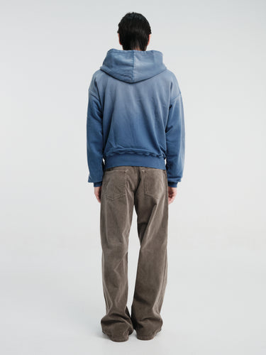 mfpen - Rehearsal Zip Hoodie in Faded Navy