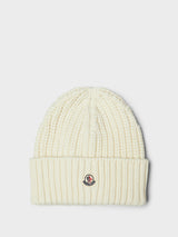 Moncler - Wool and Cashmere Beanie in White